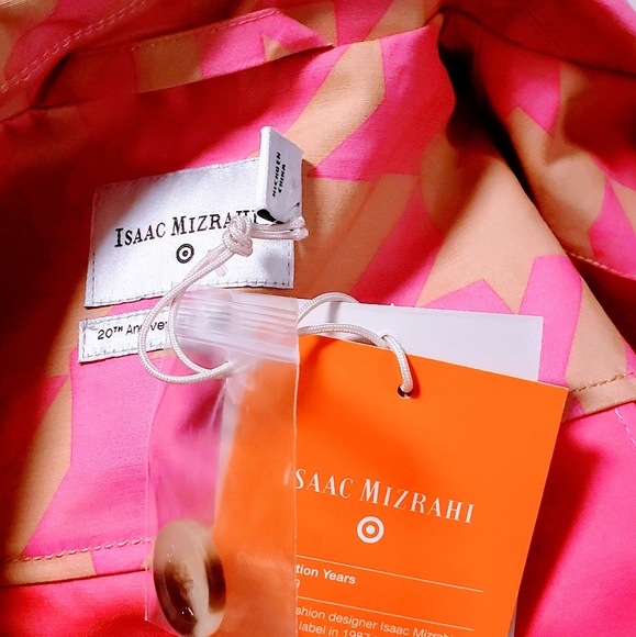 💥Host Pick💥Isaac Mizrahi houndstooth coat M🦄💋 - Picture 5 of 7